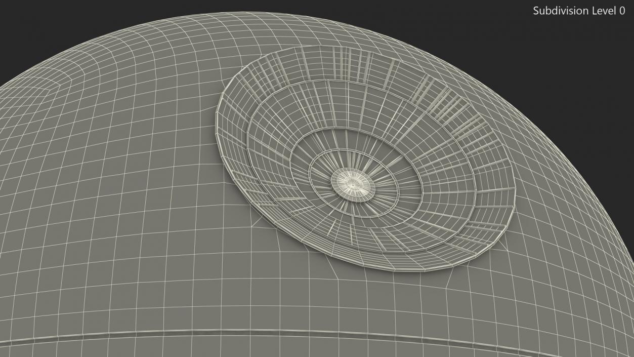 3D model Star Wars Death Star