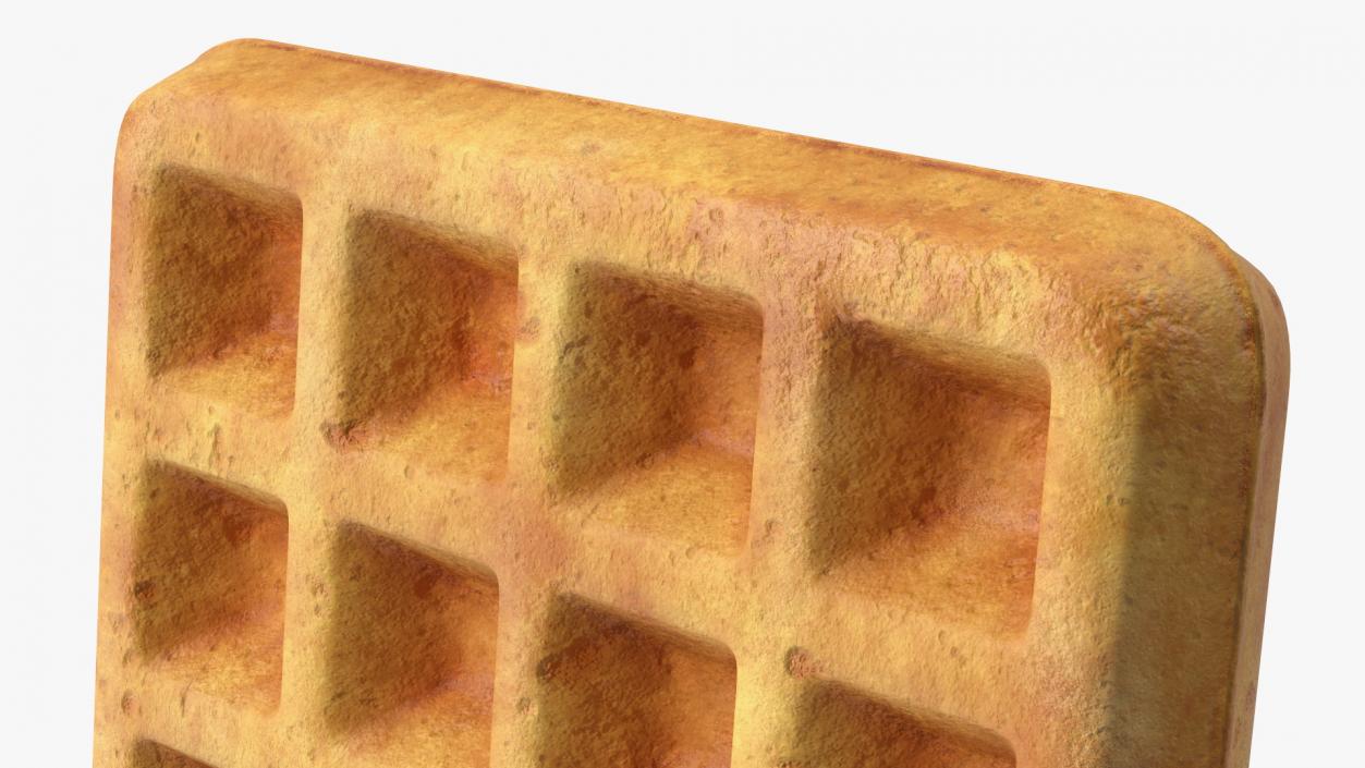 Small Square Waffle 3D model