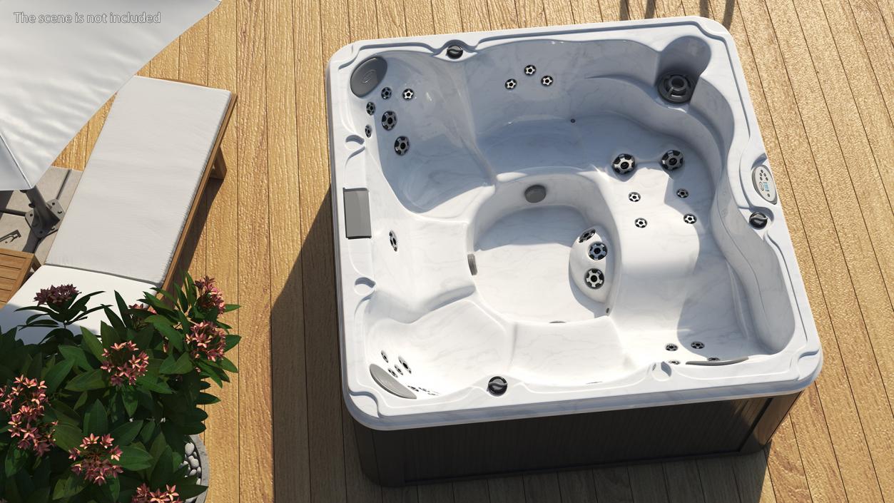 Modern Jacuzzi Collection 2 3D