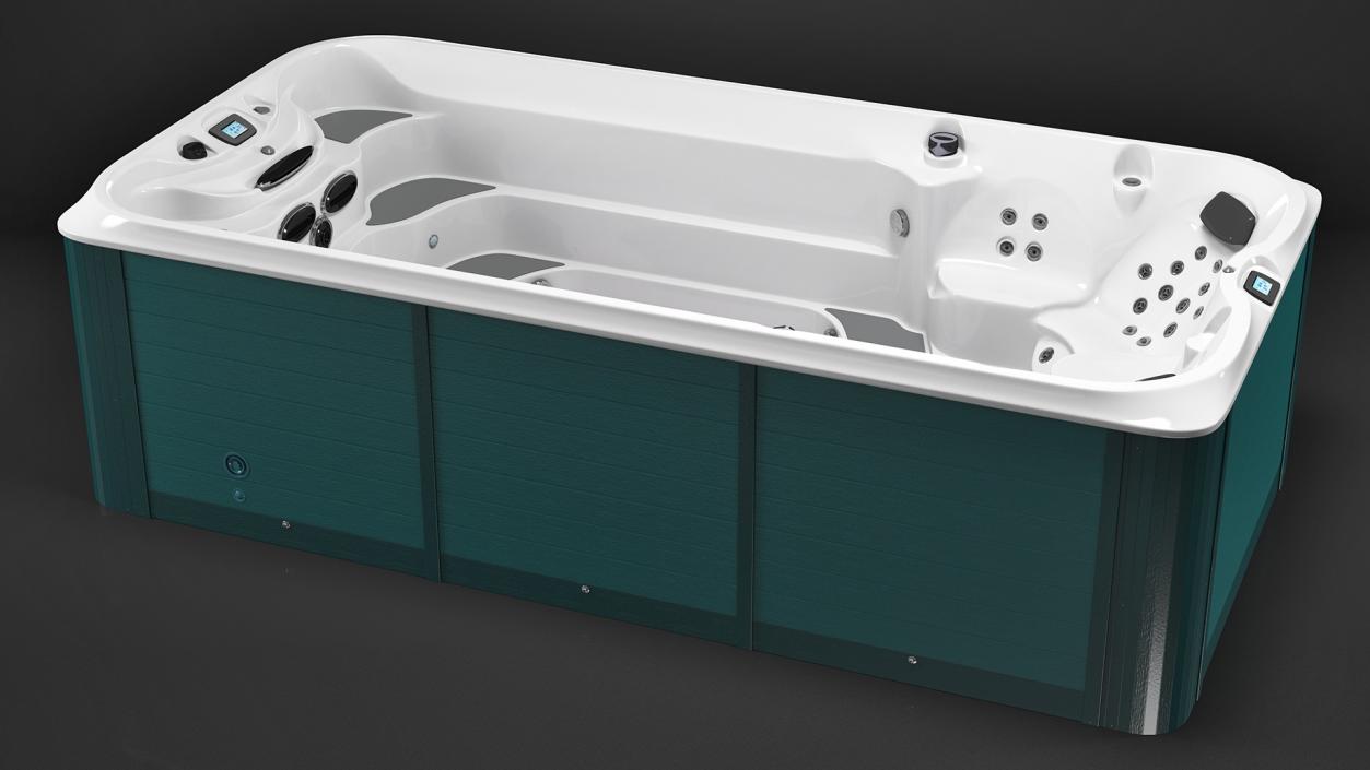 Modern Jacuzzi Collection 2 3D