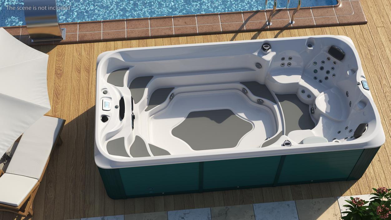 Modern Jacuzzi Collection 2 3D