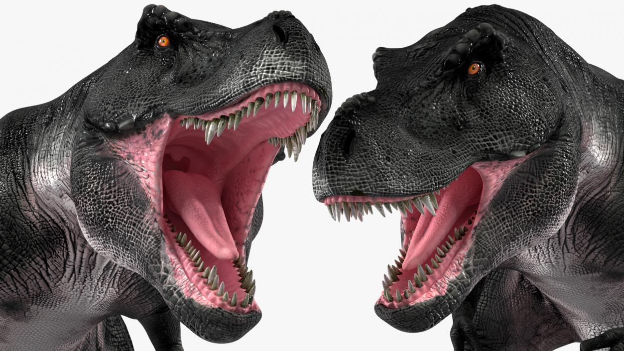 3D T Rex Rigged for Cinema 4D