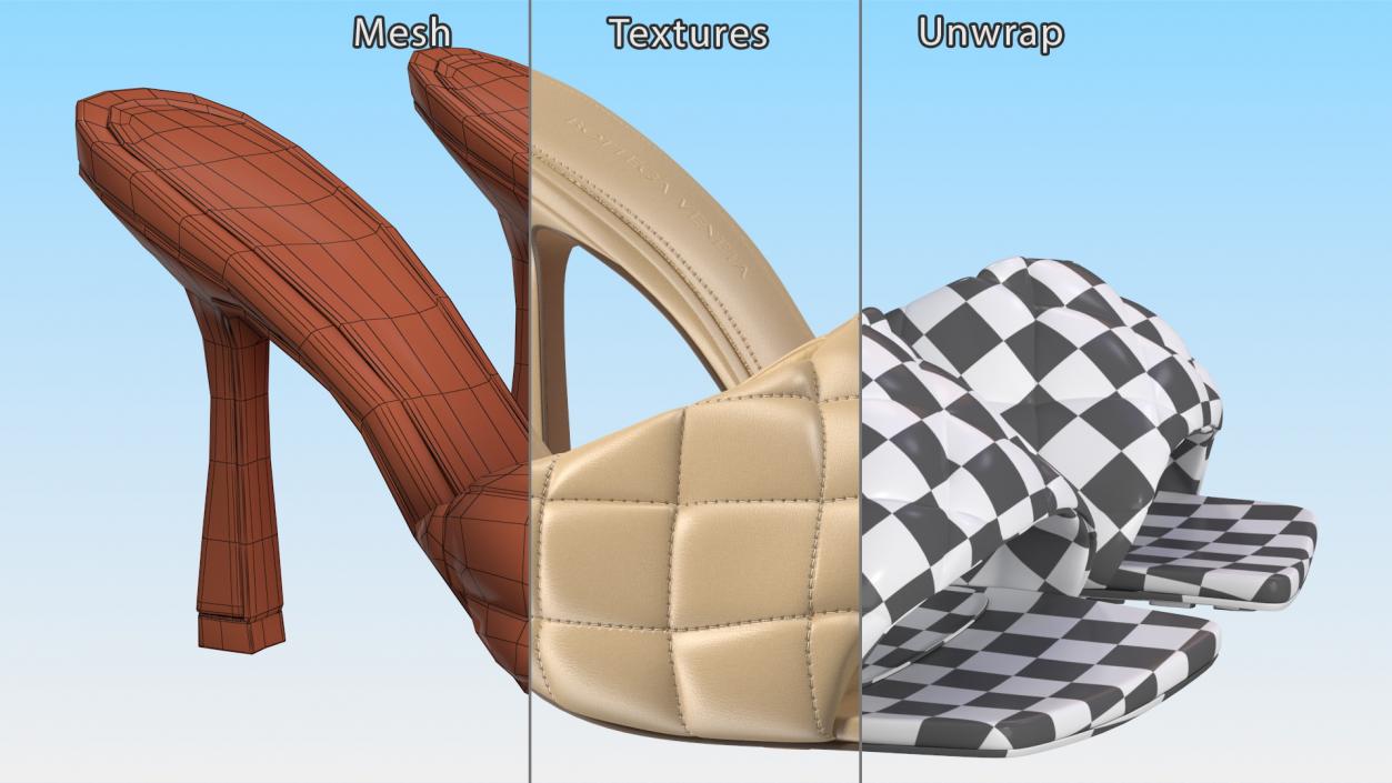 3D model Womens Shoes Collection 2