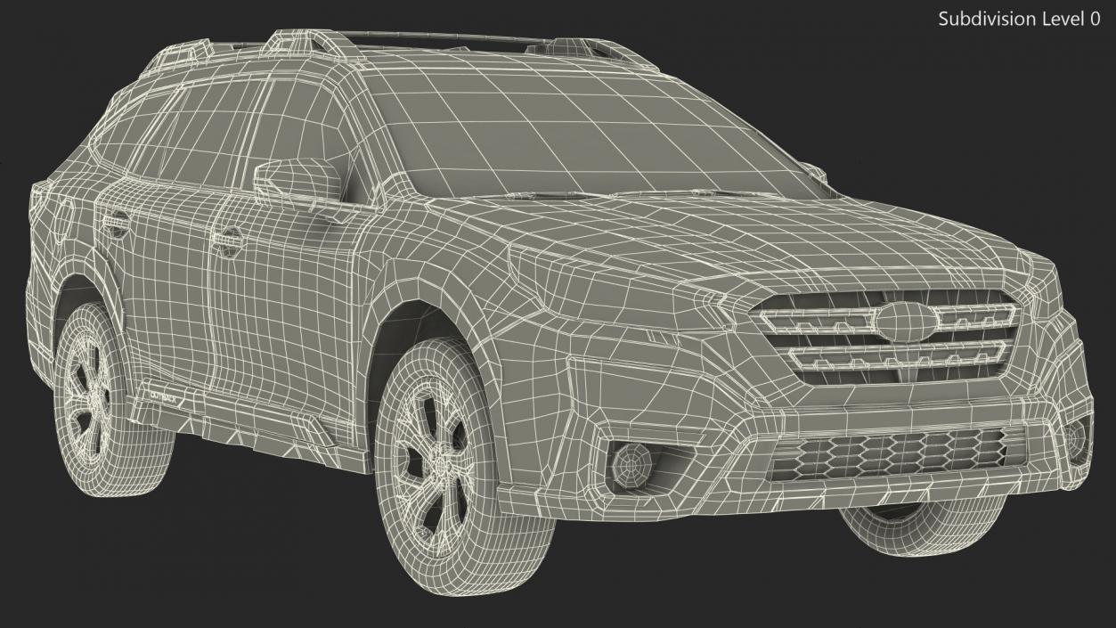 SUBARU Outback 2021 3D model