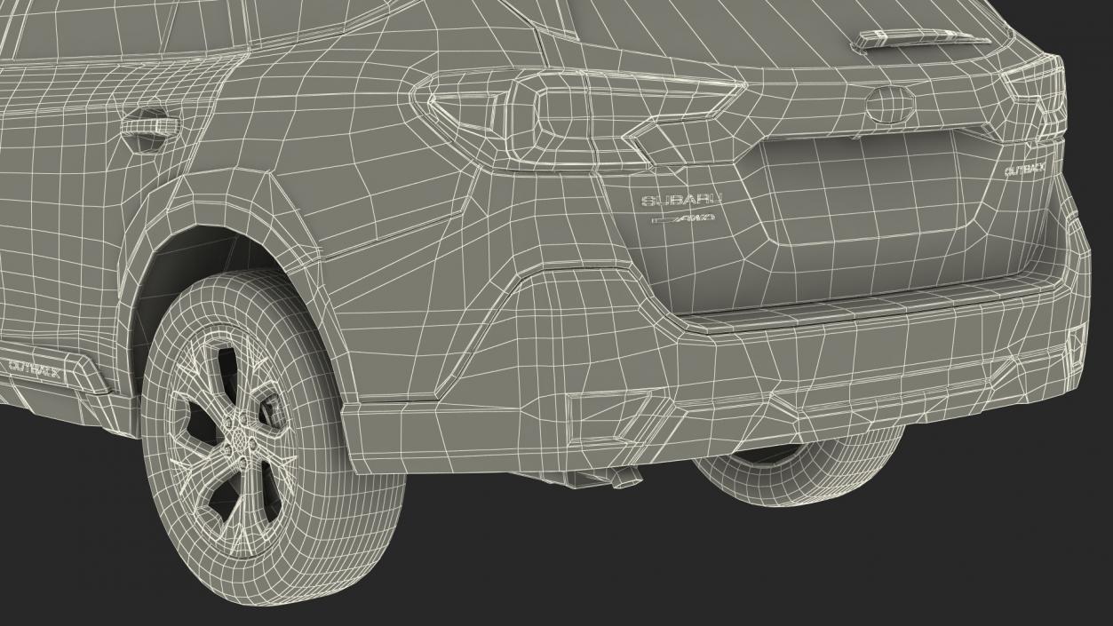 SUBARU Outback 2021 3D model