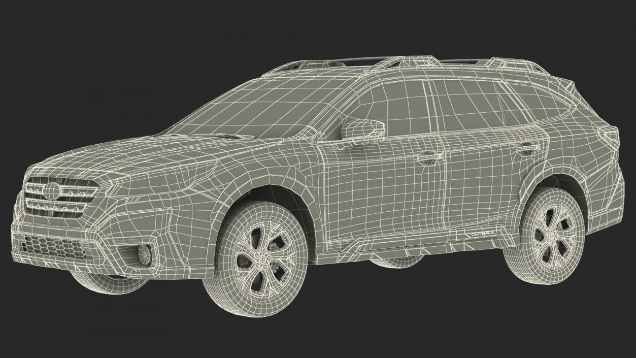 SUBARU Outback 2021 3D model