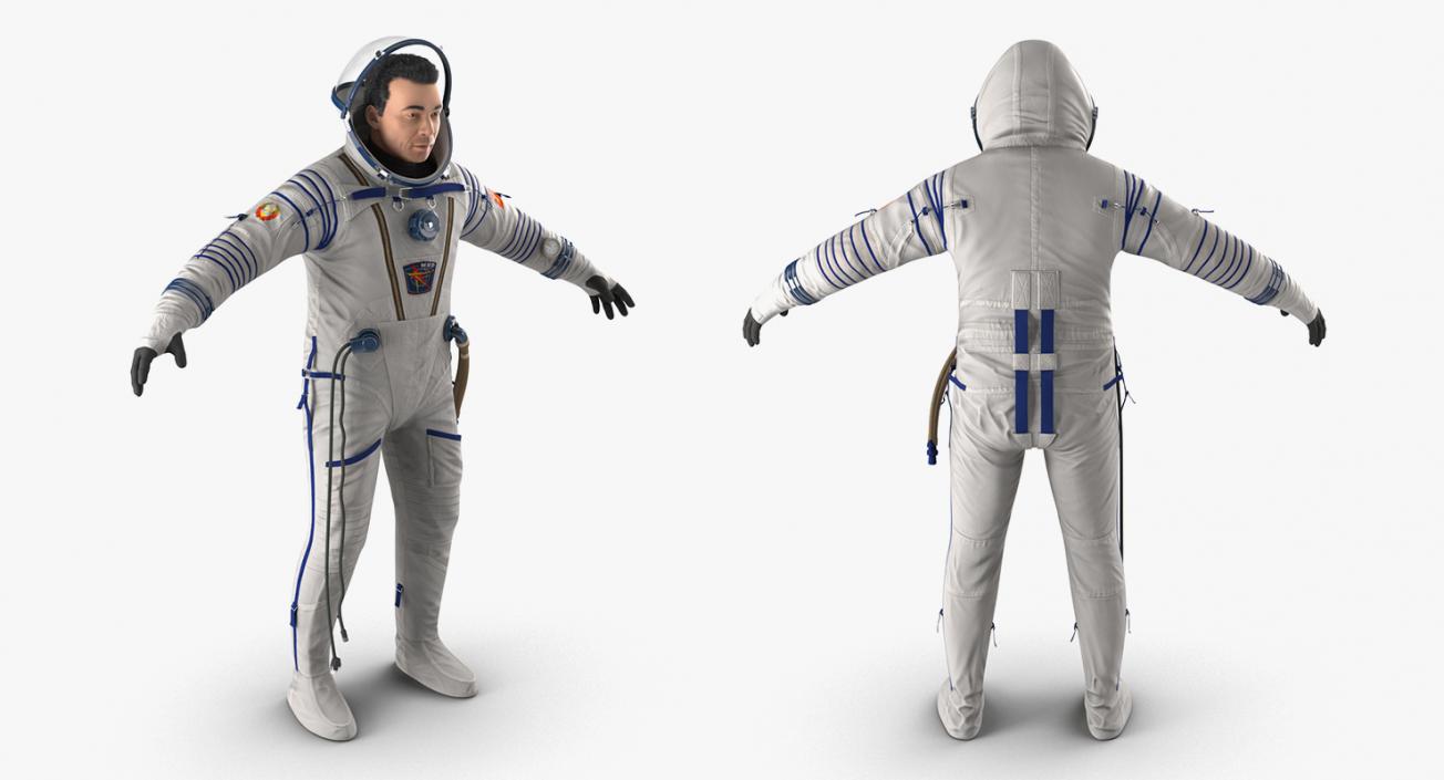 3D Astronauts 3D Models Collection 6 model