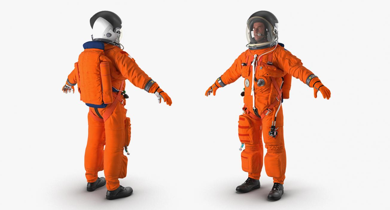 3D Astronauts 3D Models Collection 6 model