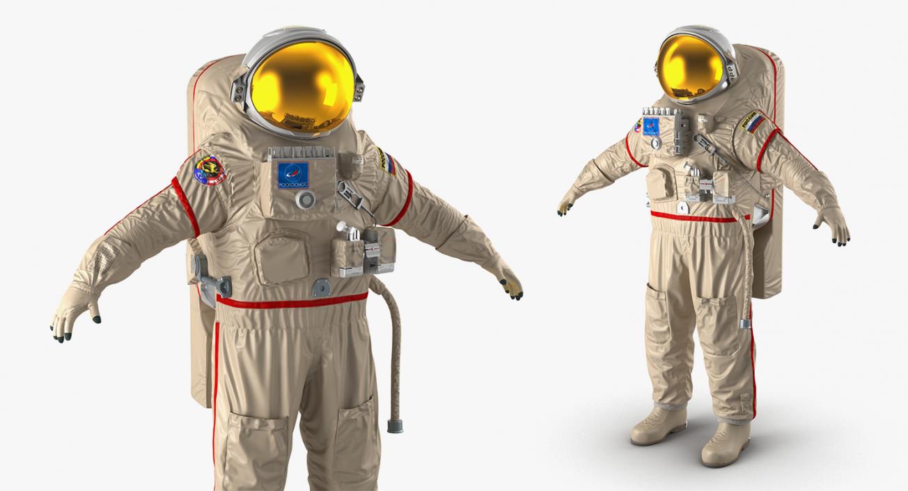 3D Astronauts 3D Models Collection 6 model