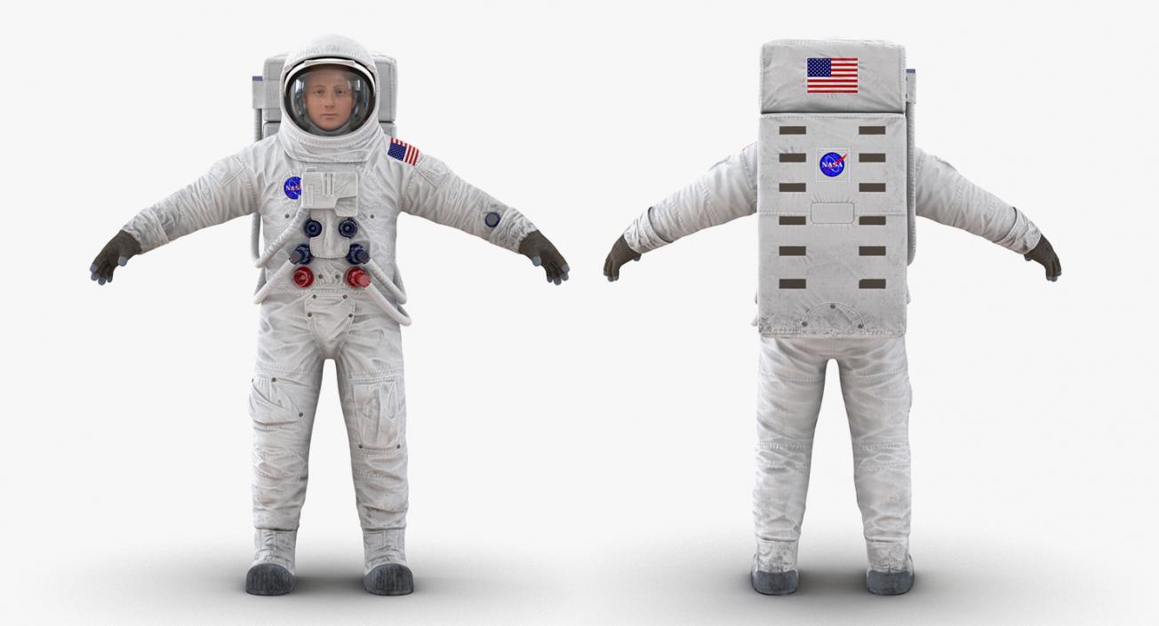 3D Astronauts 3D Models Collection 6 model