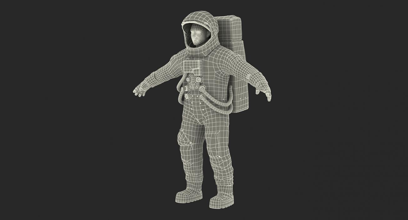 3D Astronauts 3D Models Collection 6 model