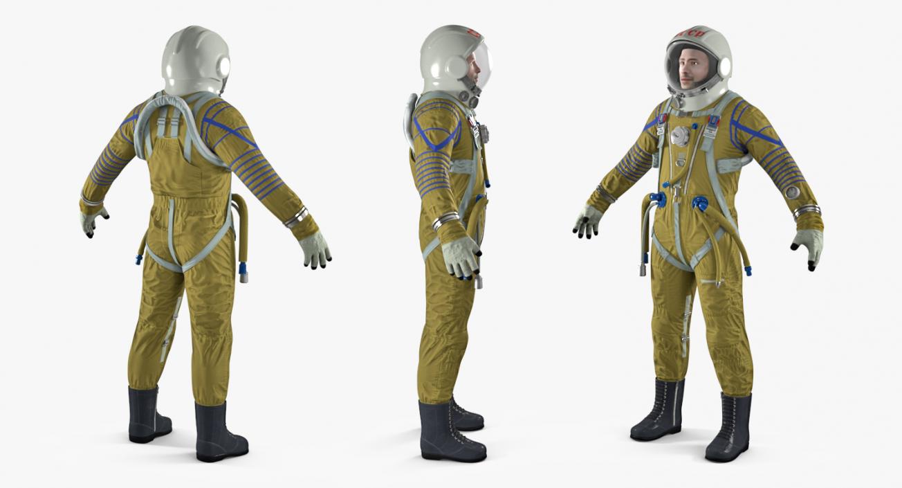 3D Astronauts 3D Models Collection 6 model