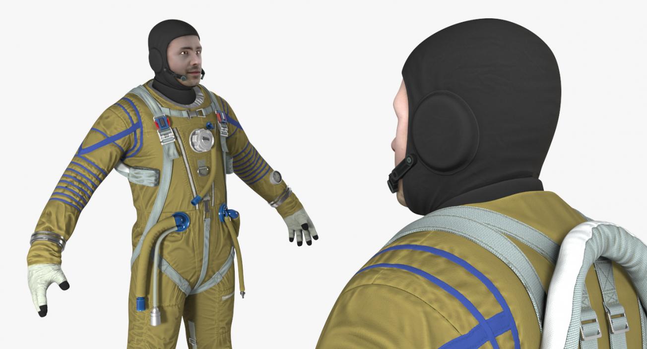 3D Astronauts 3D Models Collection 6 model