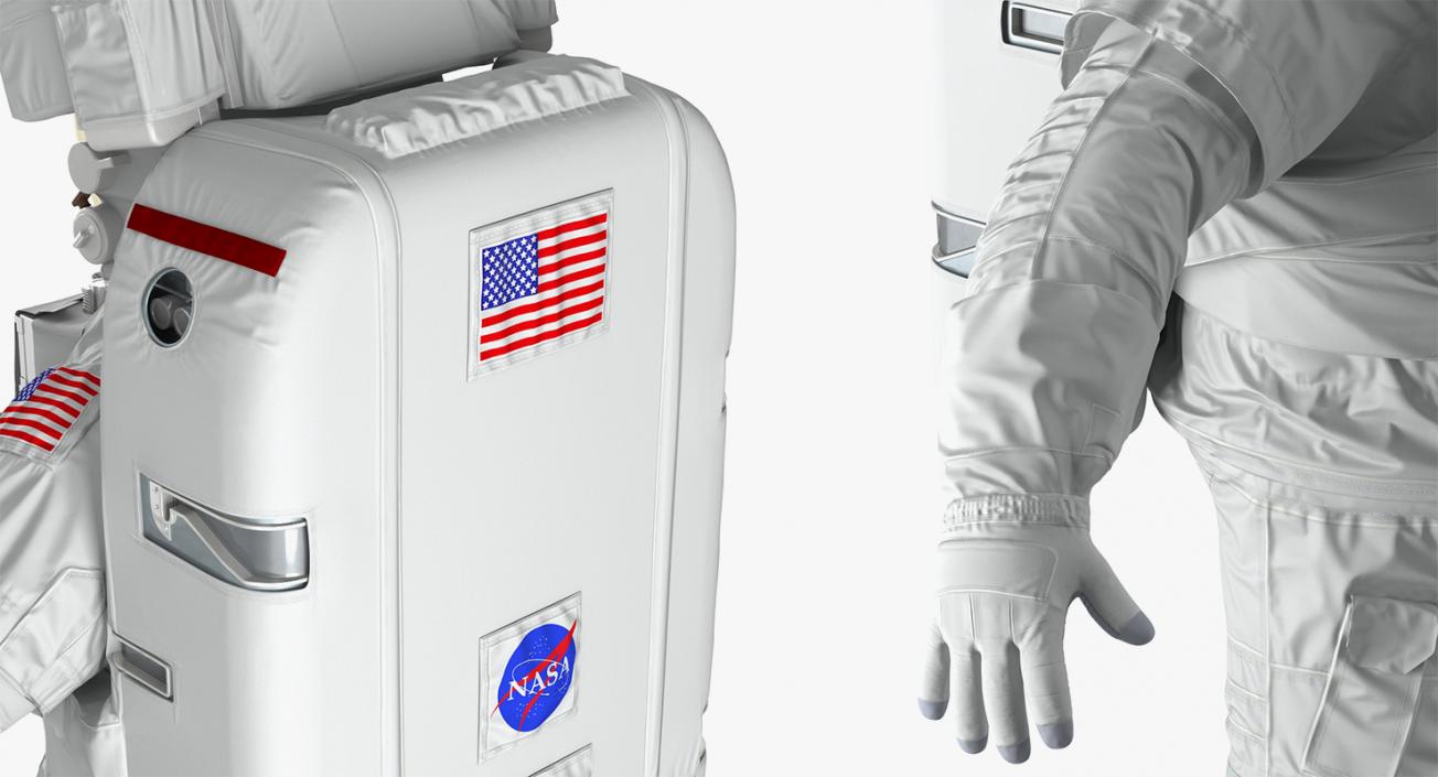 3D Astronauts 3D Models Collection 6 model