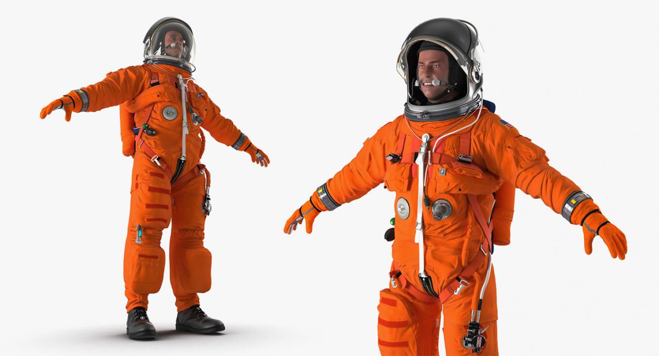 3D Astronauts 3D Models Collection 6 model