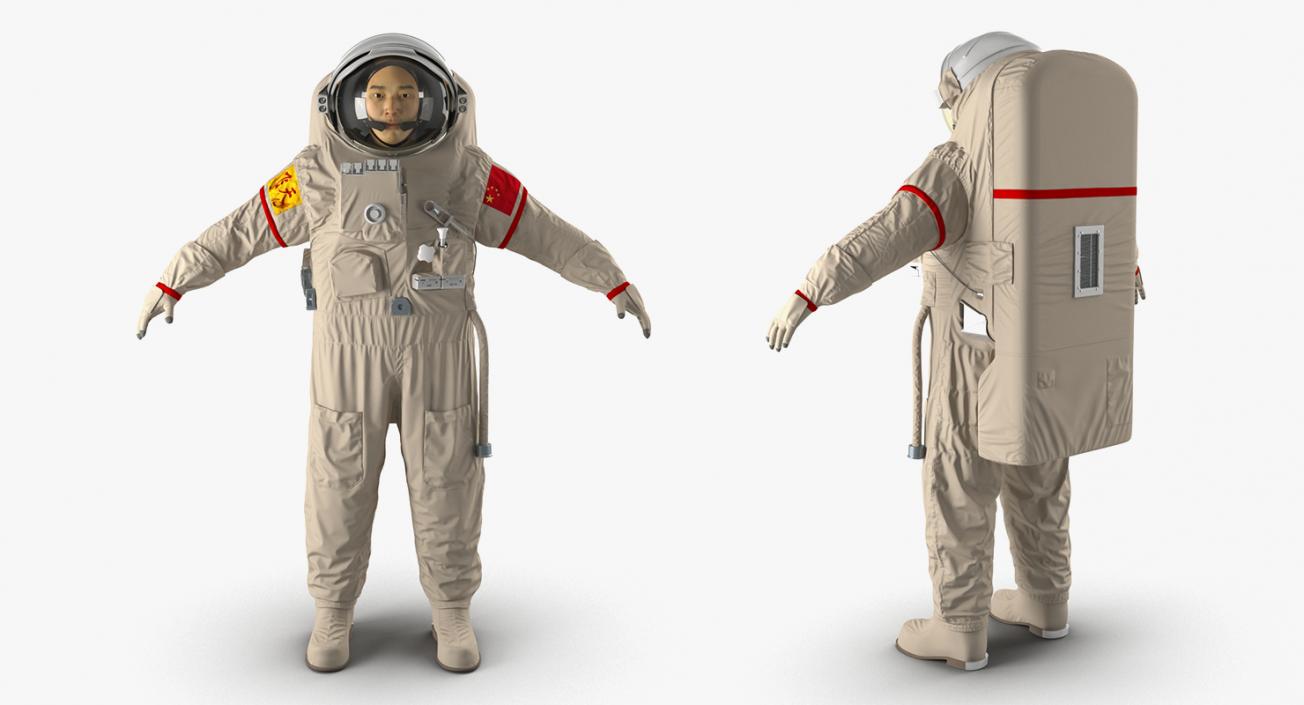 3D Astronauts 3D Models Collection 6 model