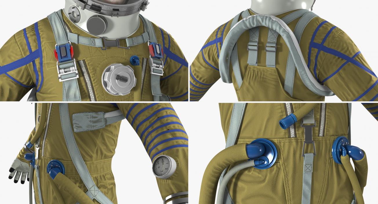 3D Astronauts 3D Models Collection 6 model