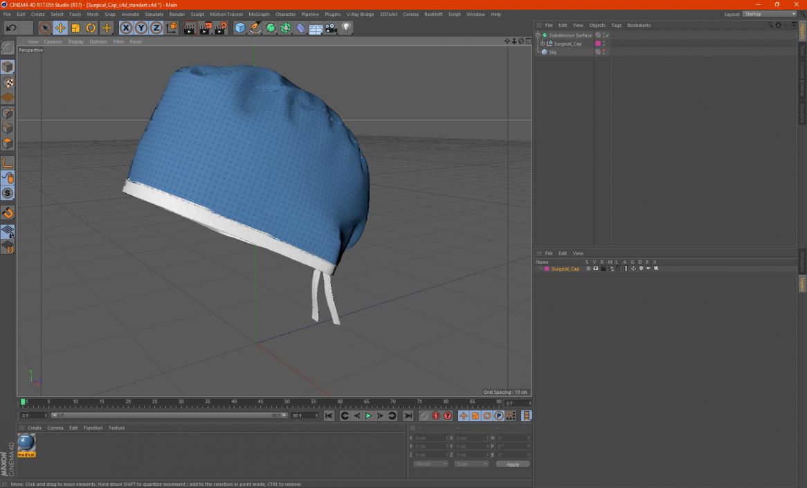 Surgical Cap 3D