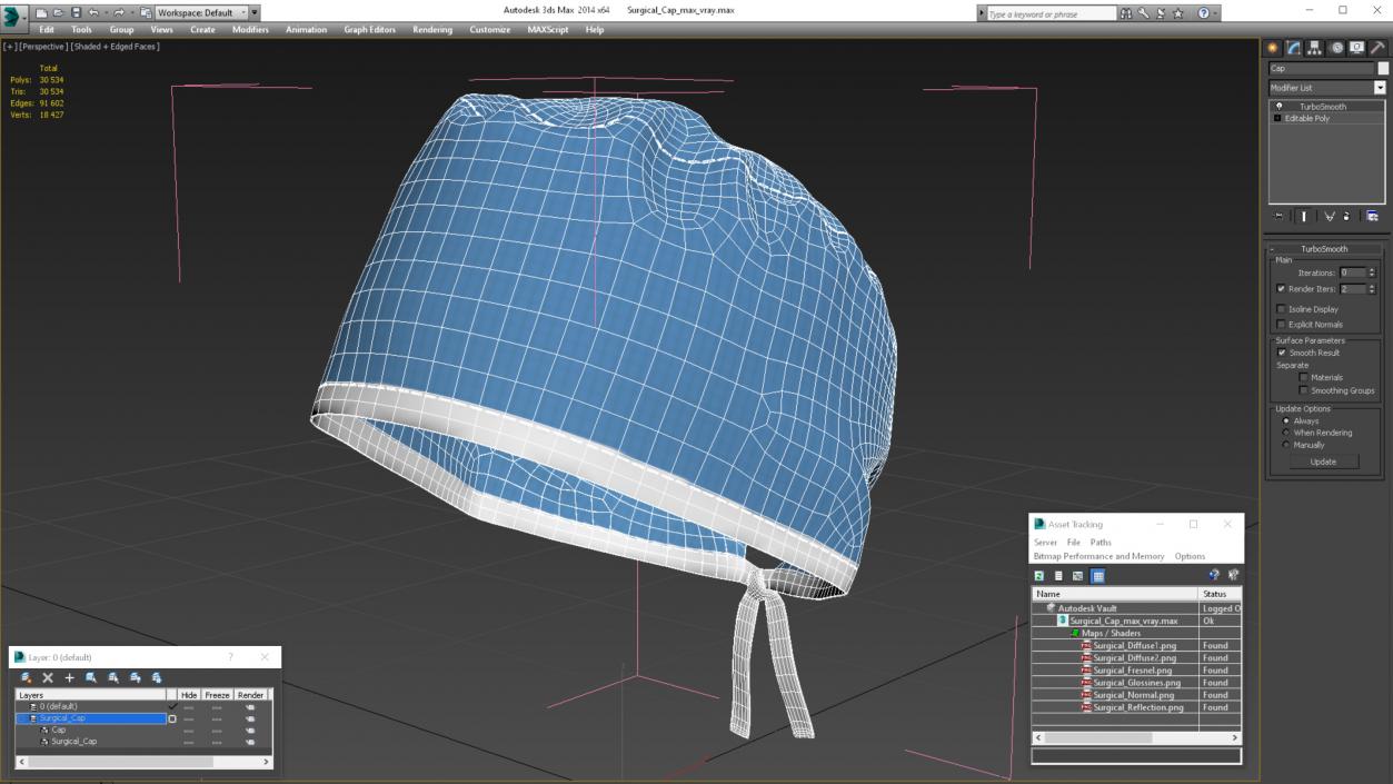 Surgical Cap 3D