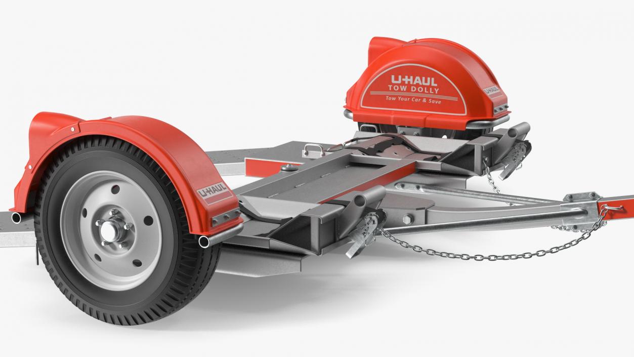 3D U-Haul Axle Tow Dolly