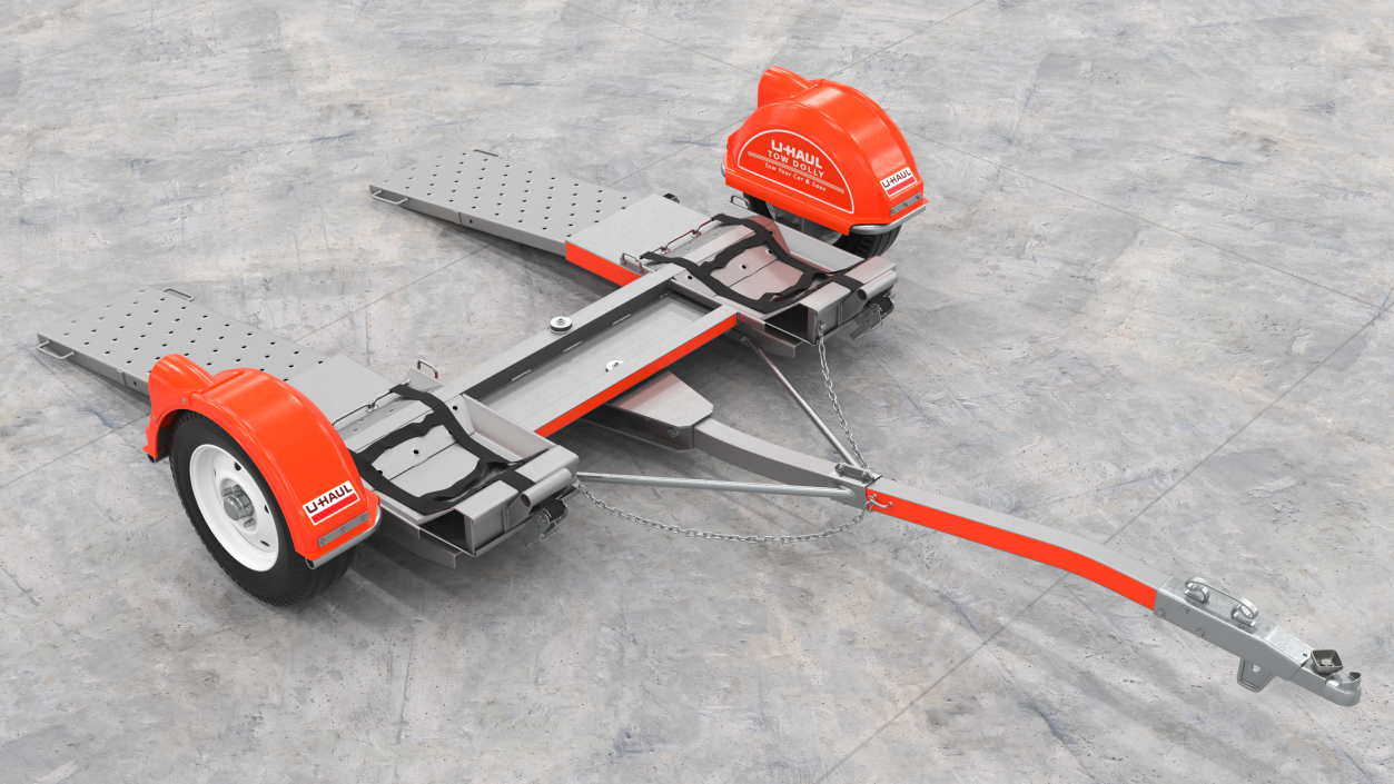 3D U-Haul Axle Tow Dolly