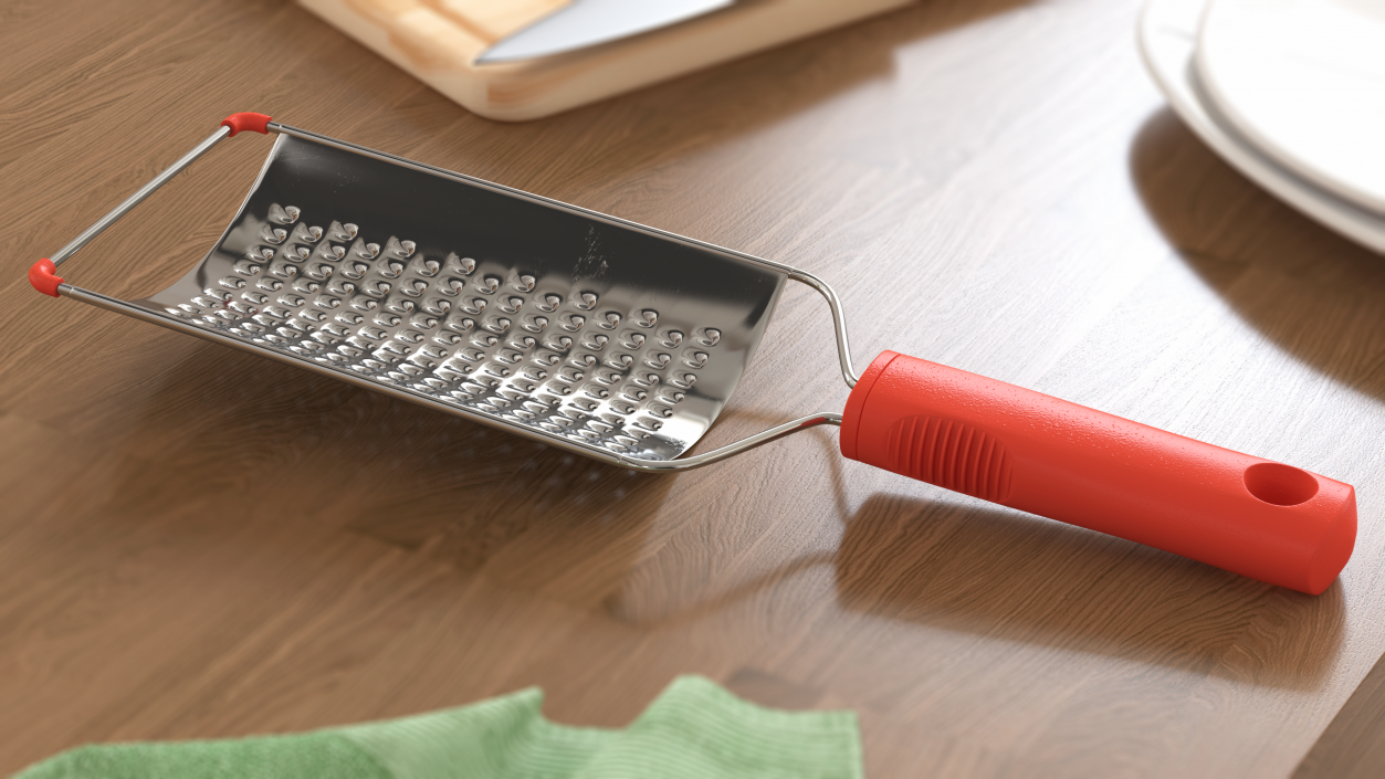 3D model Red Handled Cheese Grater