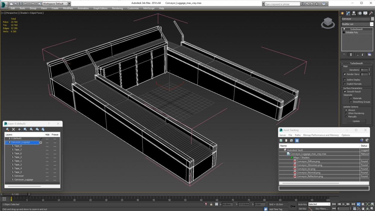 3D Conveyor Luggage