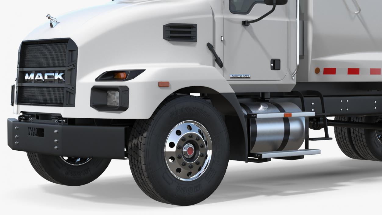 Mack MD6 Medium-Duty Garbage Truck 3D model