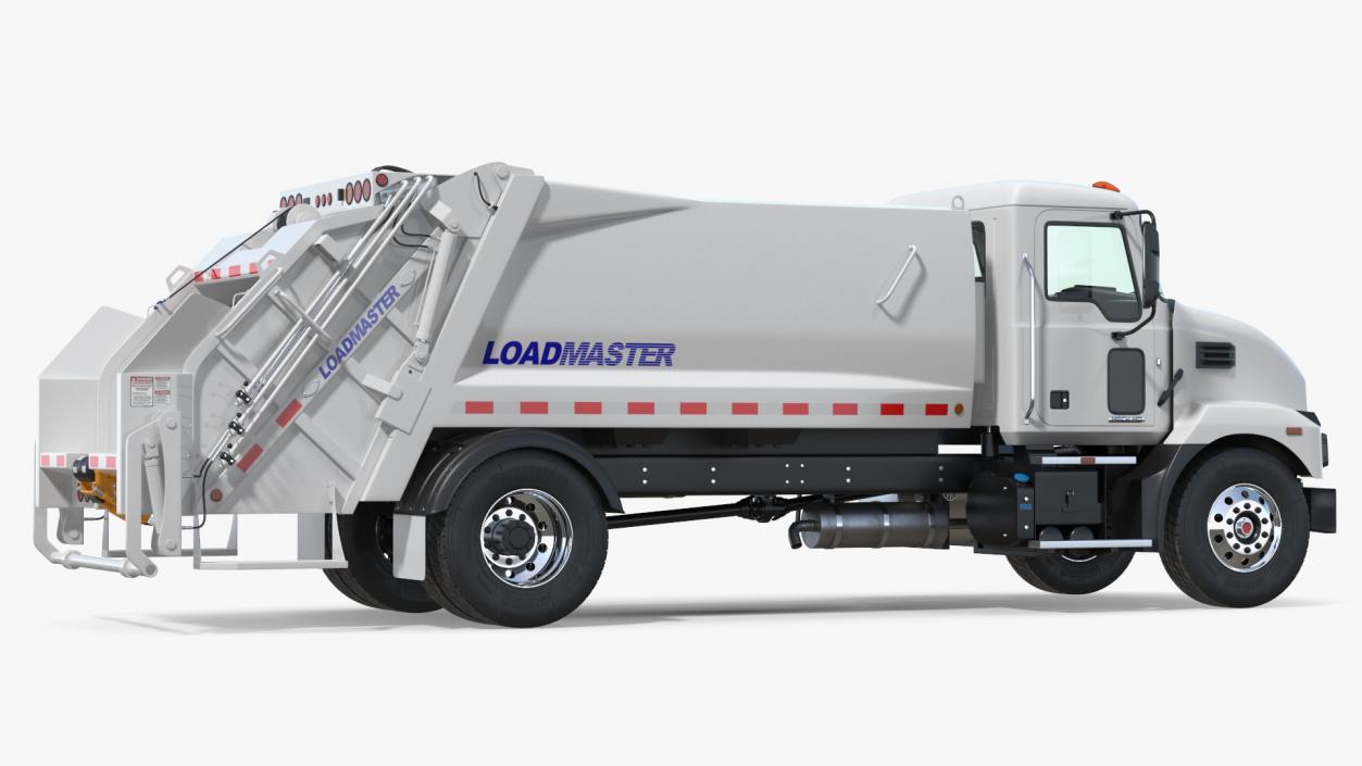 Mack MD6 Medium-Duty Garbage Truck 3D model