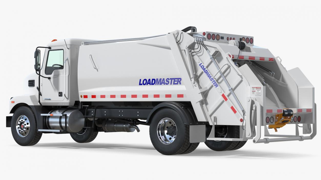 Mack MD6 Medium-Duty Garbage Truck 3D model