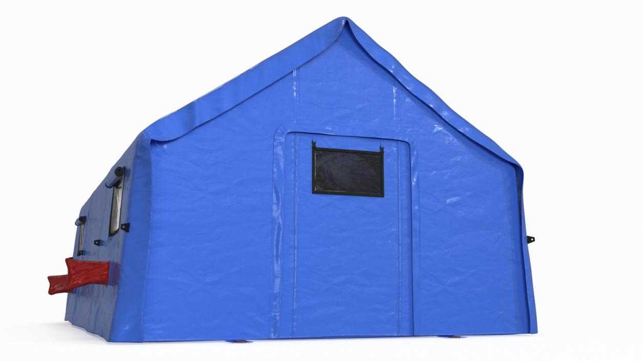 3D Portable Canvas Medical Tent model