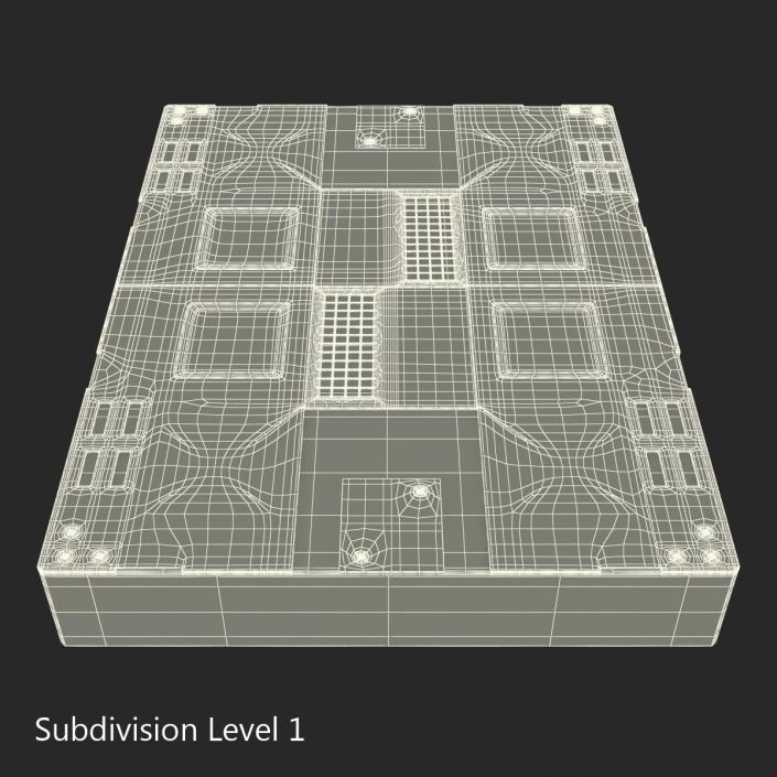 3D Sci-Fi Anodized Panel