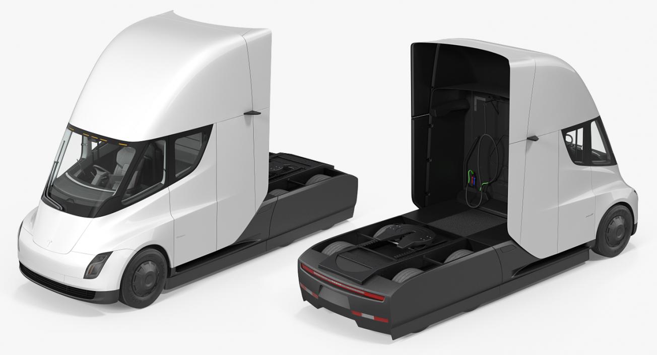 3D Tesla Semi Truck