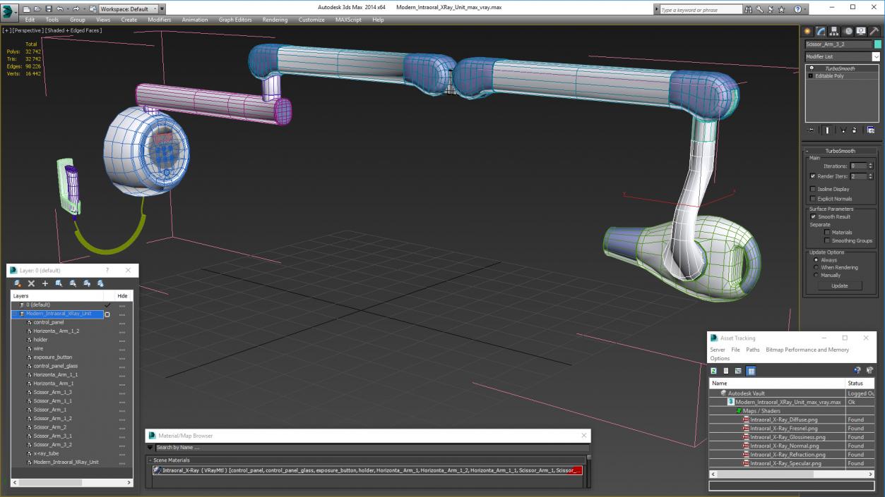 3D Modern Intraoral XRay Unit