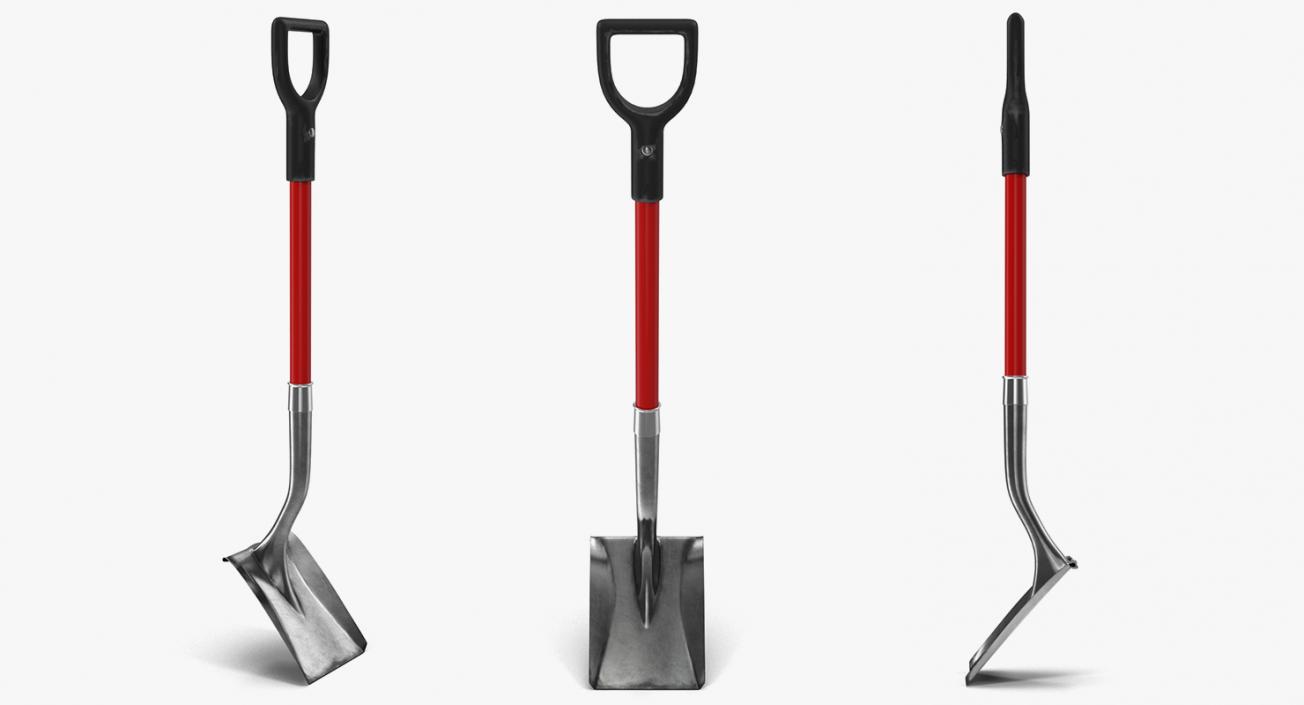 3D Pickaxe Shovel and Hammer Collection