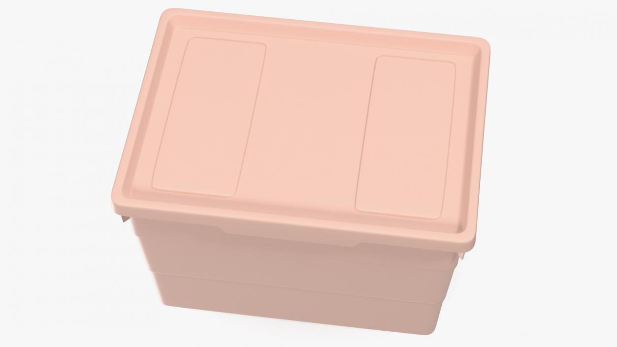 3D Storage Containers with Lid Collection model