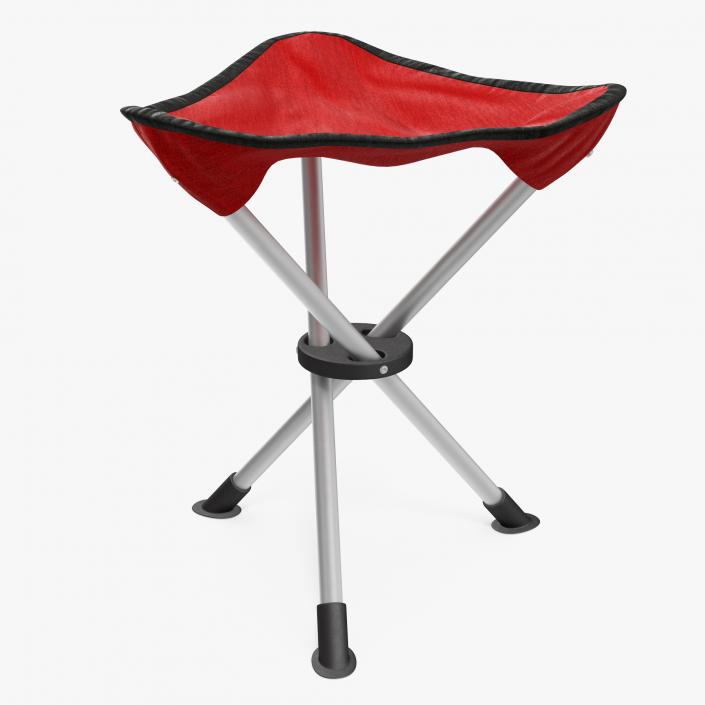 3D Outdoor Folding Chairs Collection model