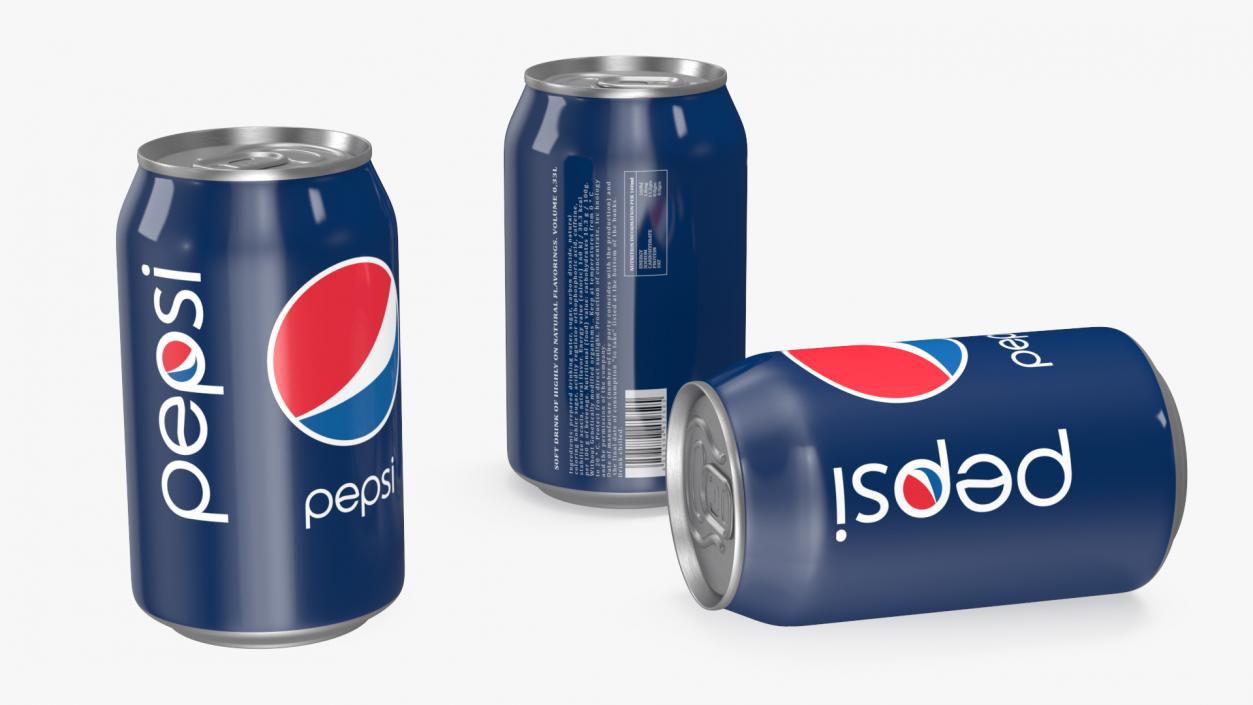 Pepsi Can 033l 3D model