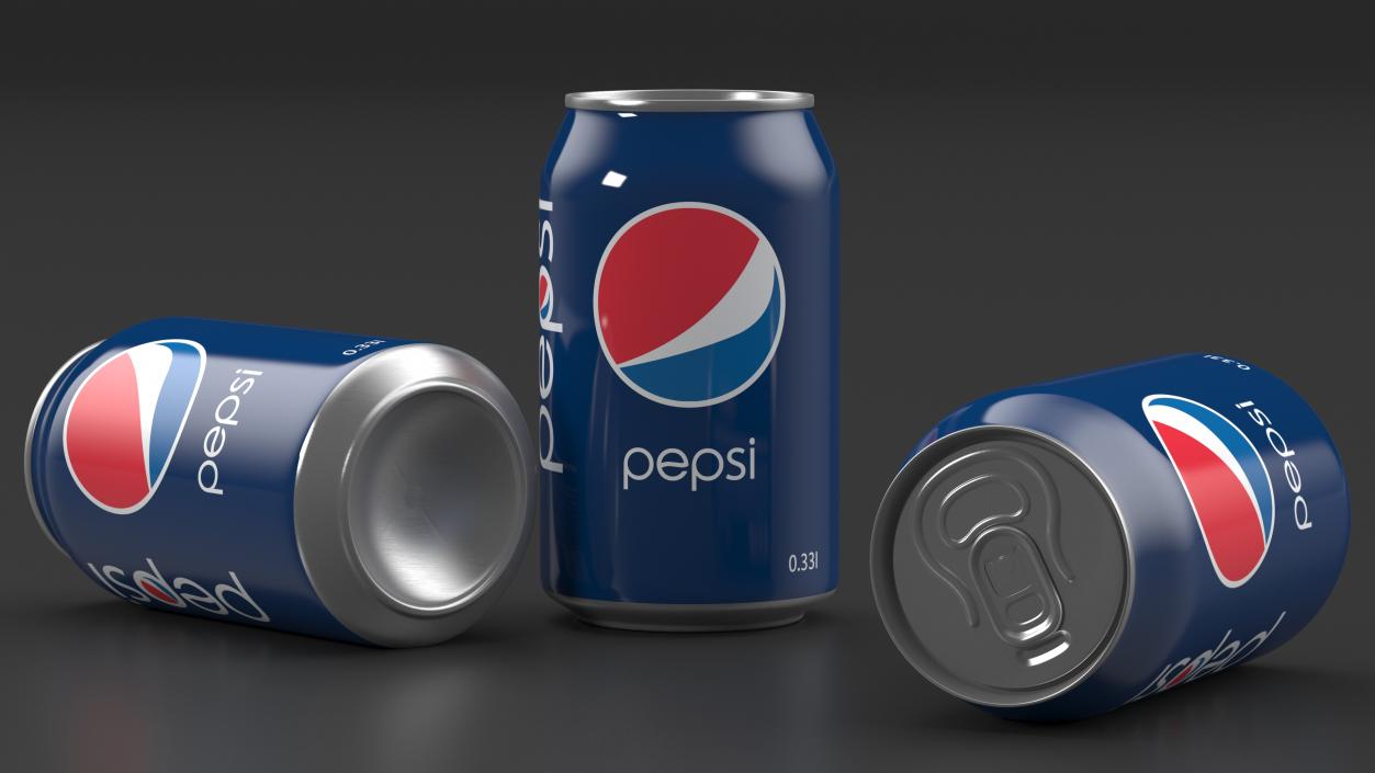 Pepsi Can 033l 3D model