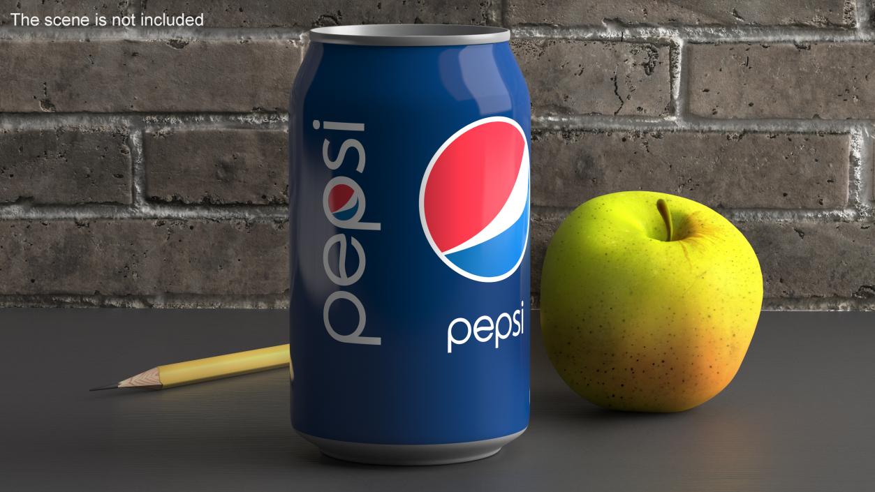 Pepsi Can 033l 3D model