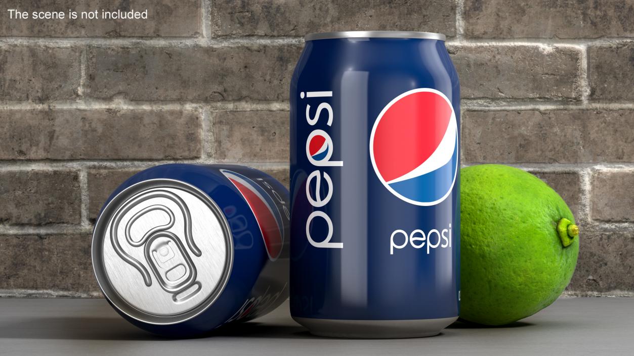 Pepsi Can 033l 3D model