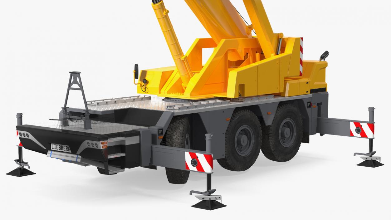 3D Industrial Vehicles with Building Materials Collection 2