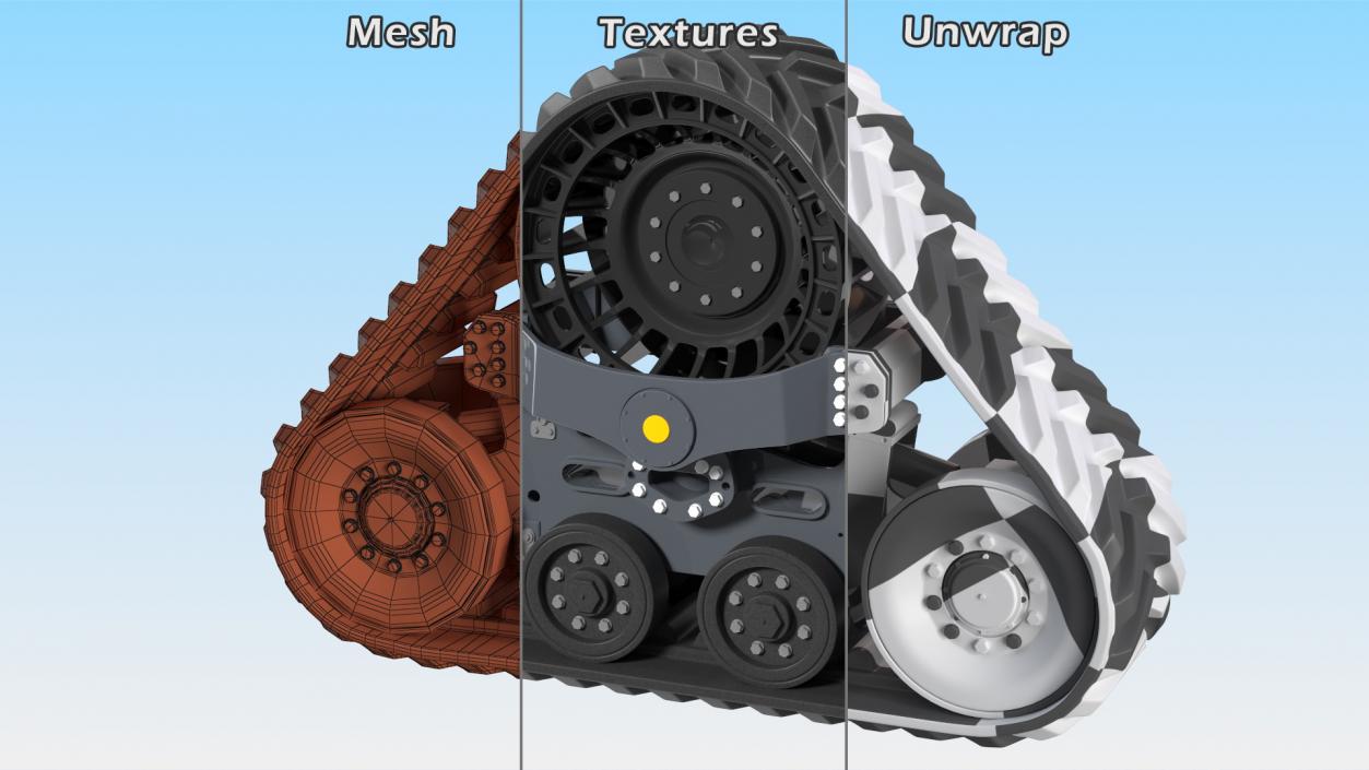 Triangle Track Crawler 3D