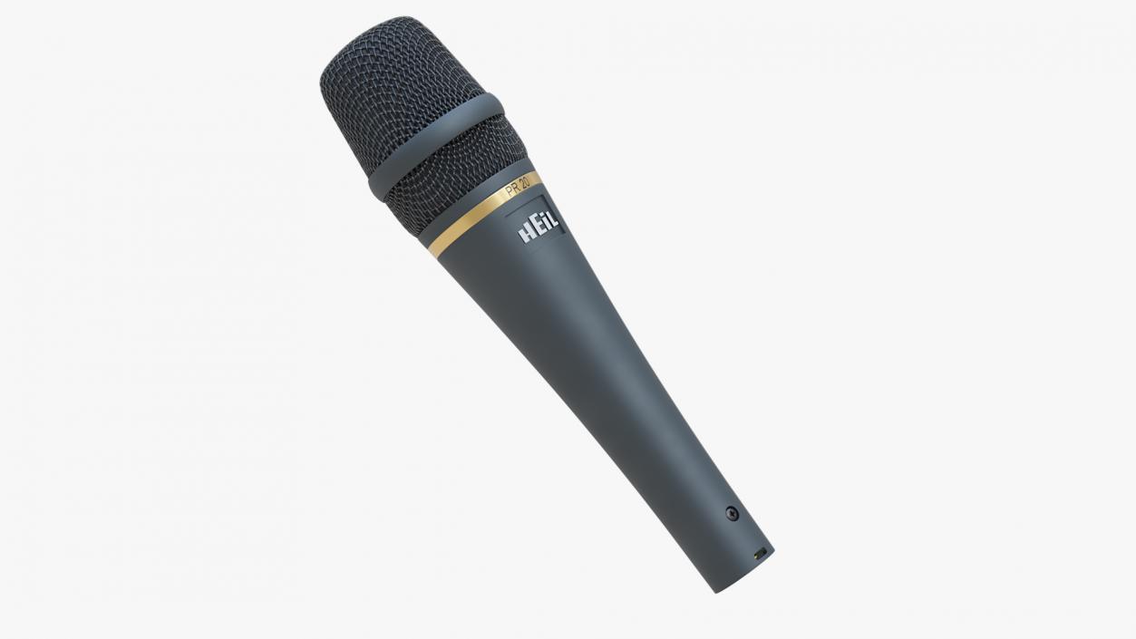 Handheld Microphone Heil 3D model