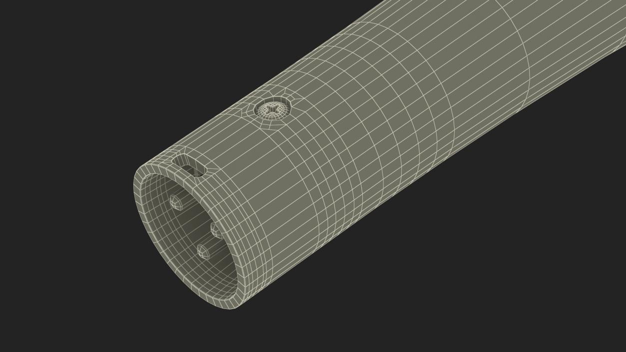 Handheld Microphone Heil 3D model