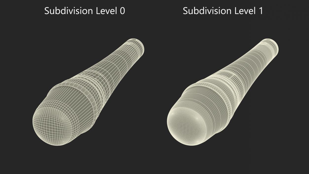 Handheld Microphone Heil 3D model