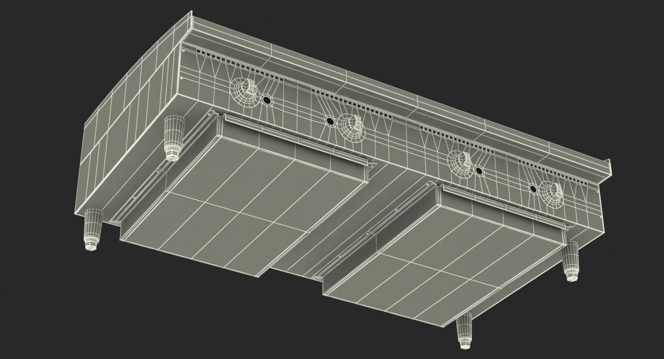 3D model Gas Charbroiler