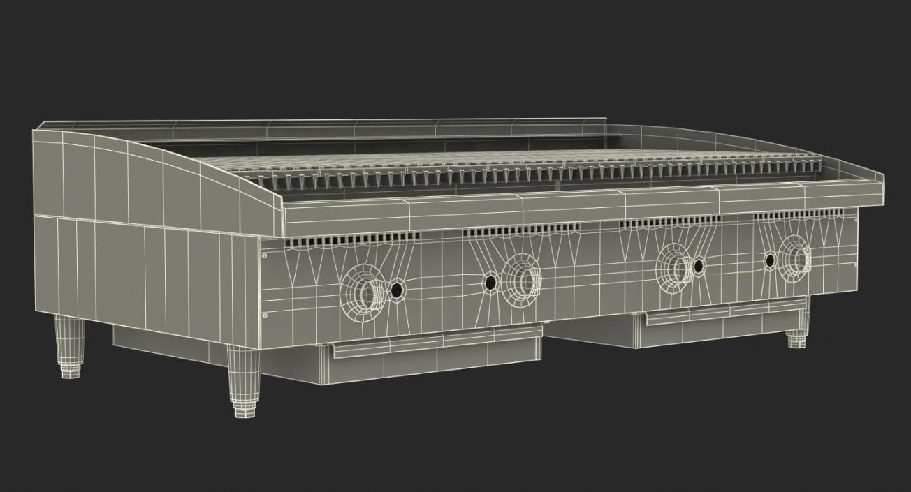 3D model Gas Charbroiler