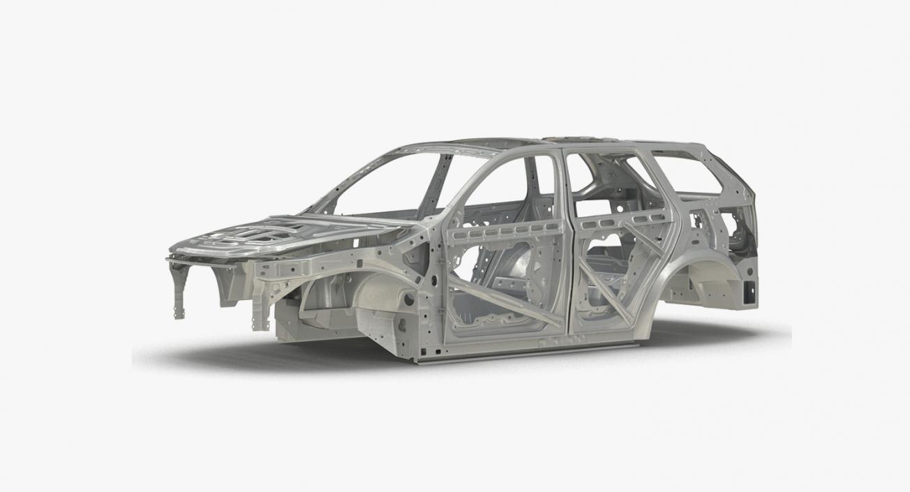 3D Car Frames Collection 3D model