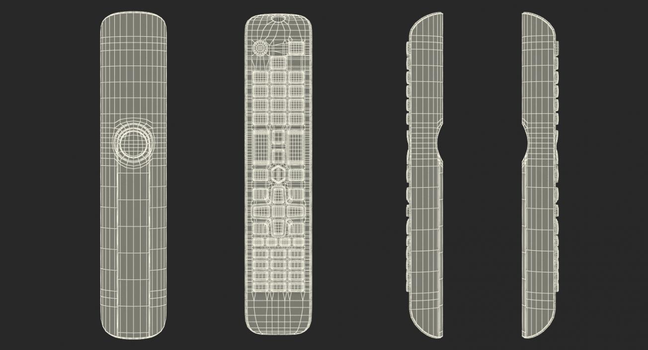 3D model Samsung TV Remote Control